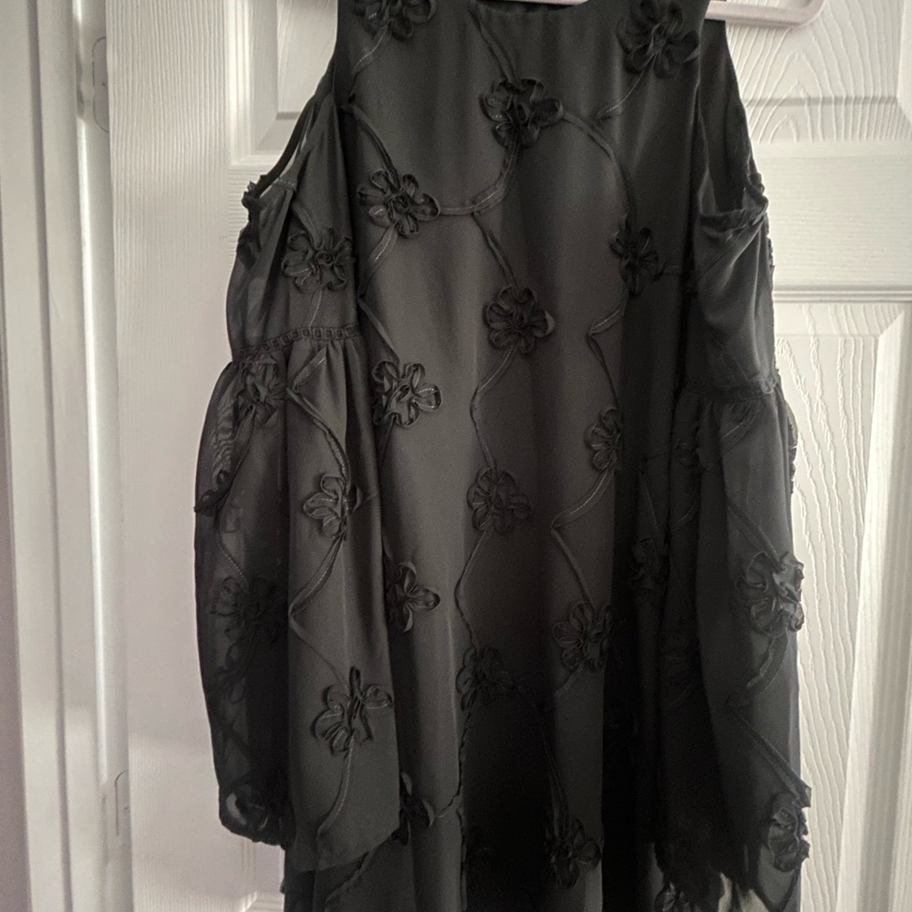 Black Floral Dress